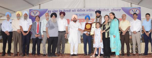 S. Ramanjit Singh, winner of the Chief Minister Award in the value addition in meat processing category
